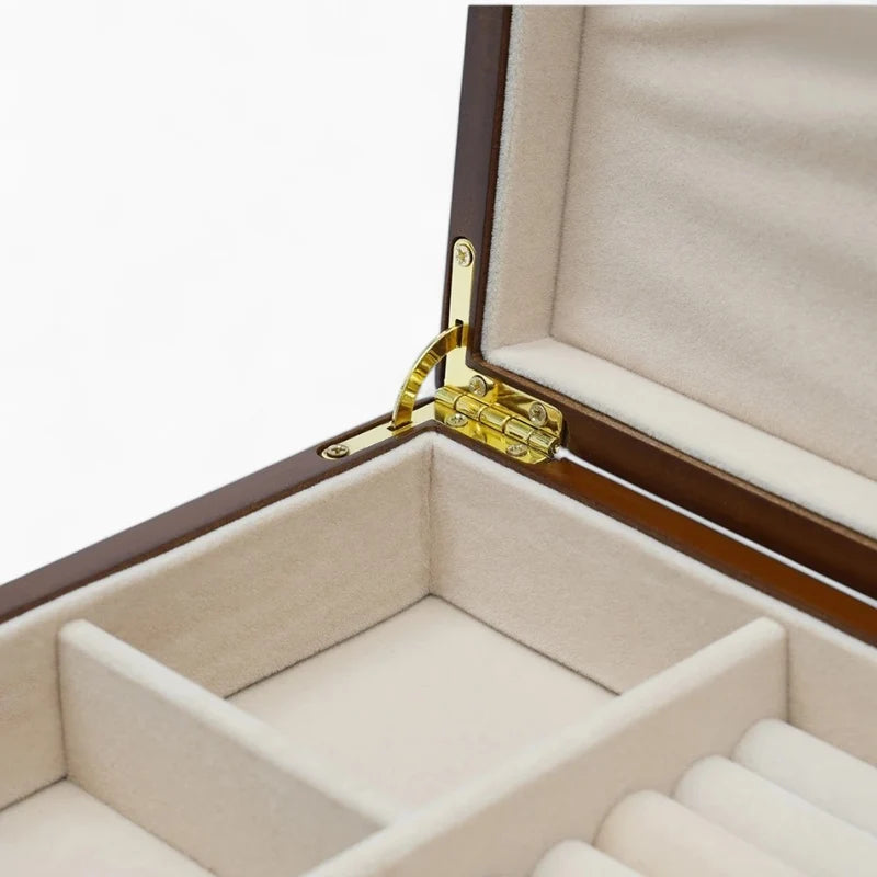 Boîte À Bijoux En Bois Avec Tiroirs