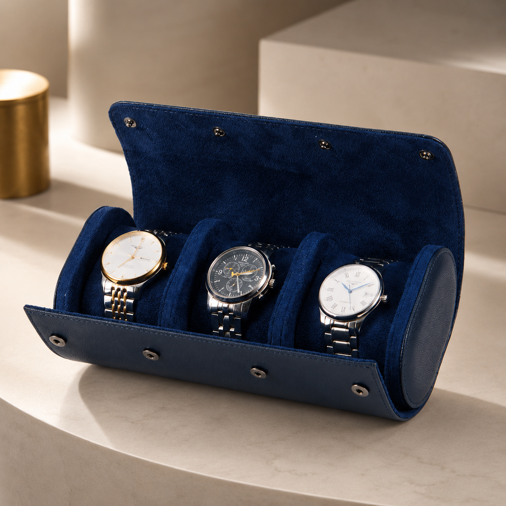 Étui à Montres en Cuir