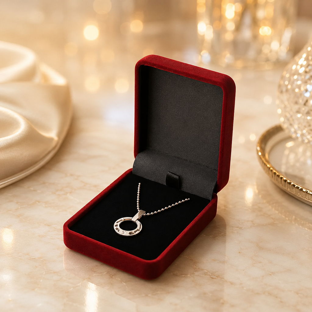 Boîte À Bijoux Individuel Collier