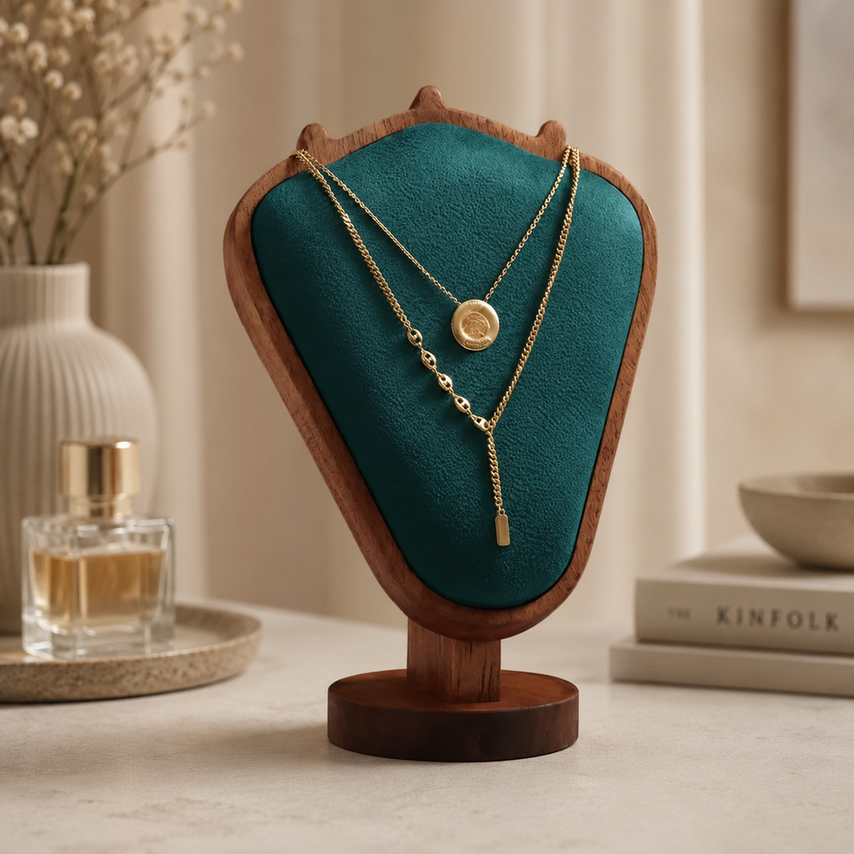 Présentoir en Bois pour Collier