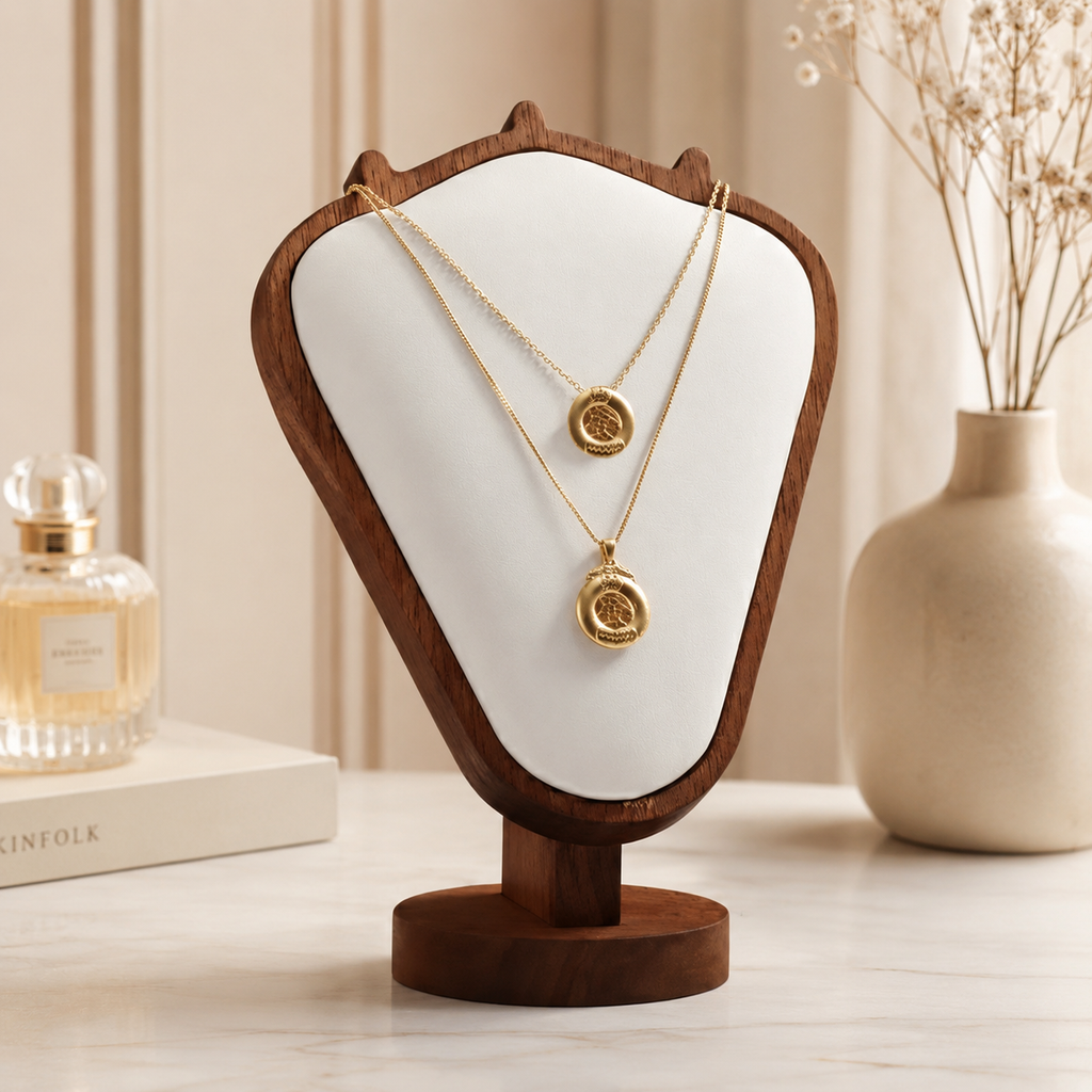 Présentoir en Bois pour Collier