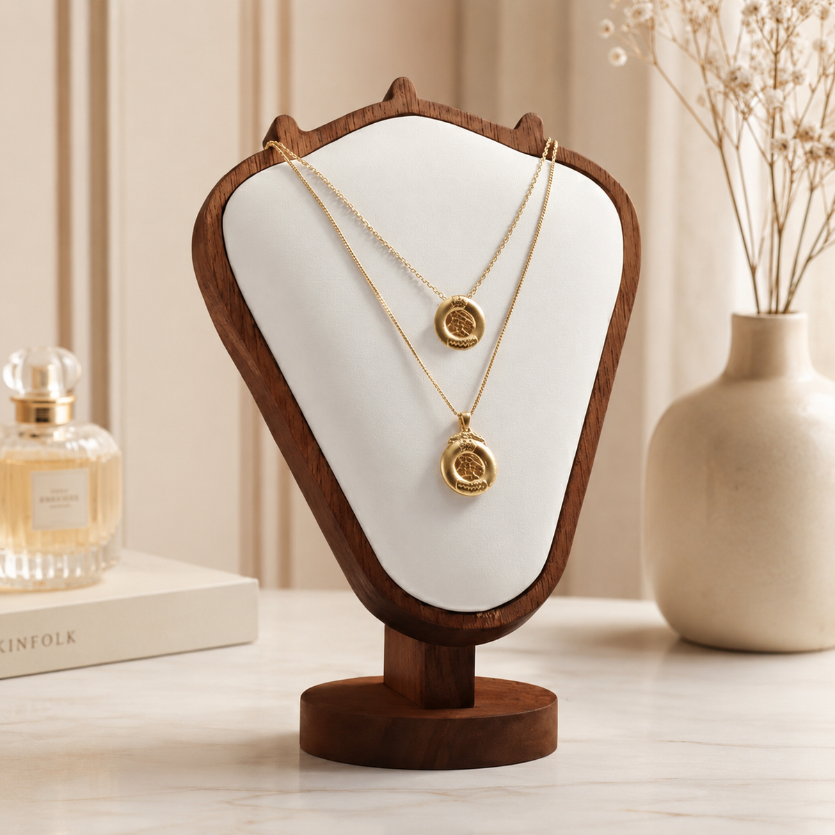 Présentoir en Bois pour Collier