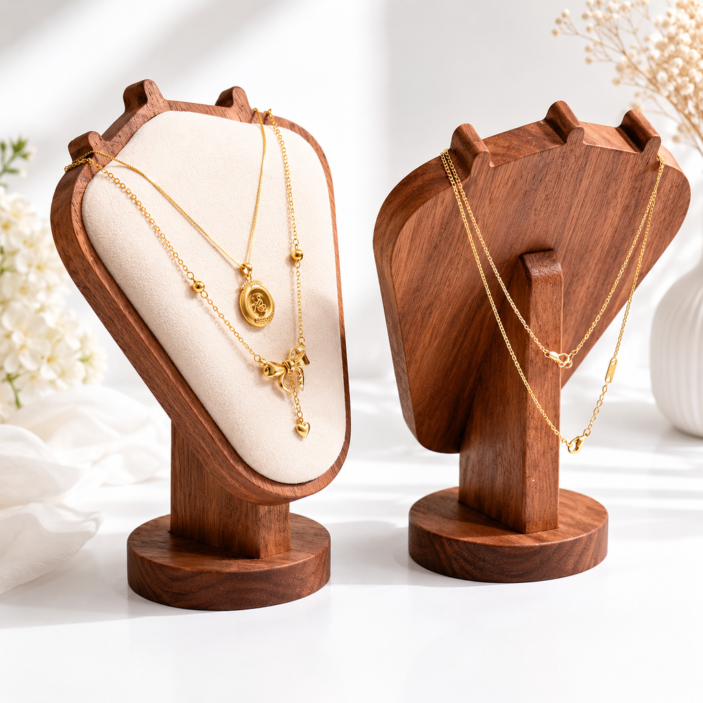 Présentoir en Bois pour Collier
