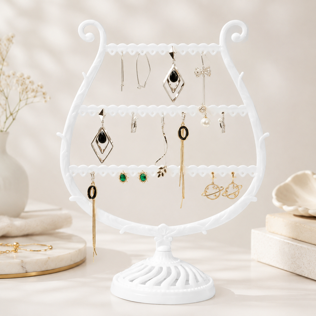 Présentoir À Boucles D’Oreilles Trois Niveaux