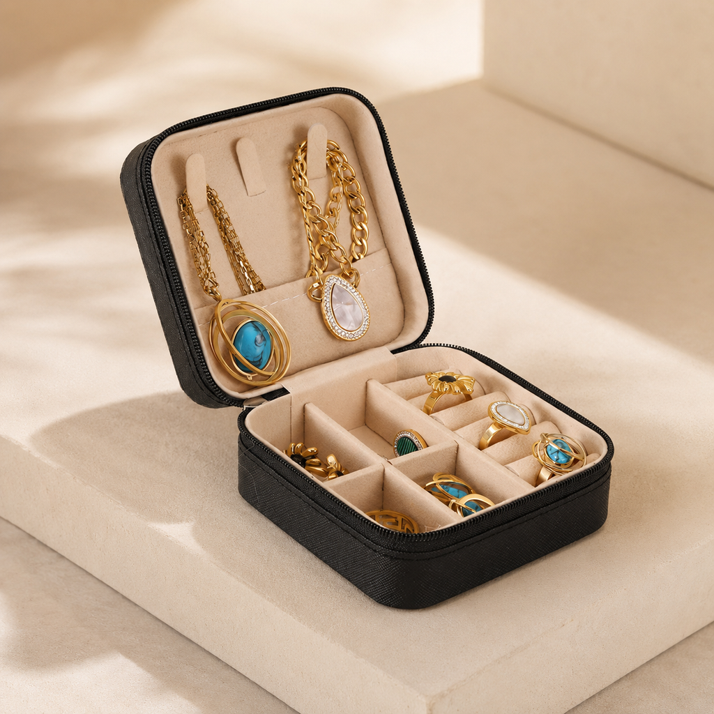 Petite Boîte À Bijoux Portable
