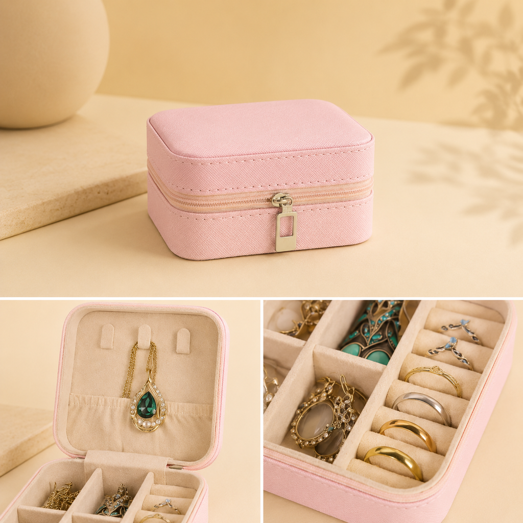 Petite Boîte À Bijoux Portable