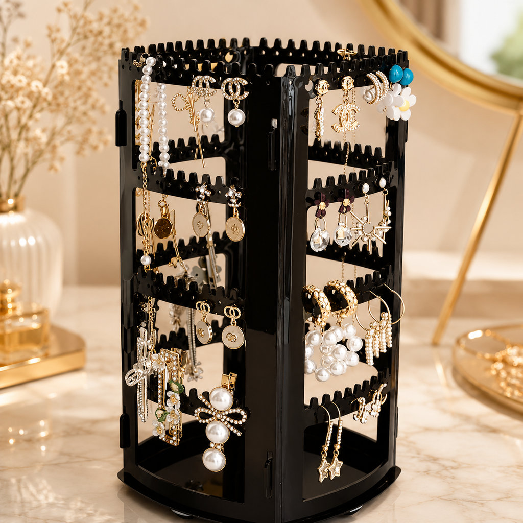 Porte Bijoux Rotatif