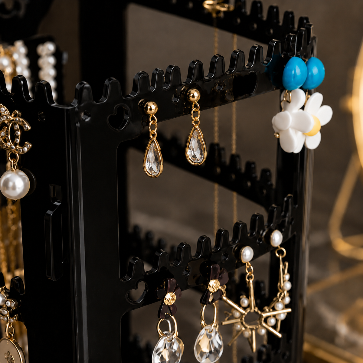 Porte Bijoux Rotatif