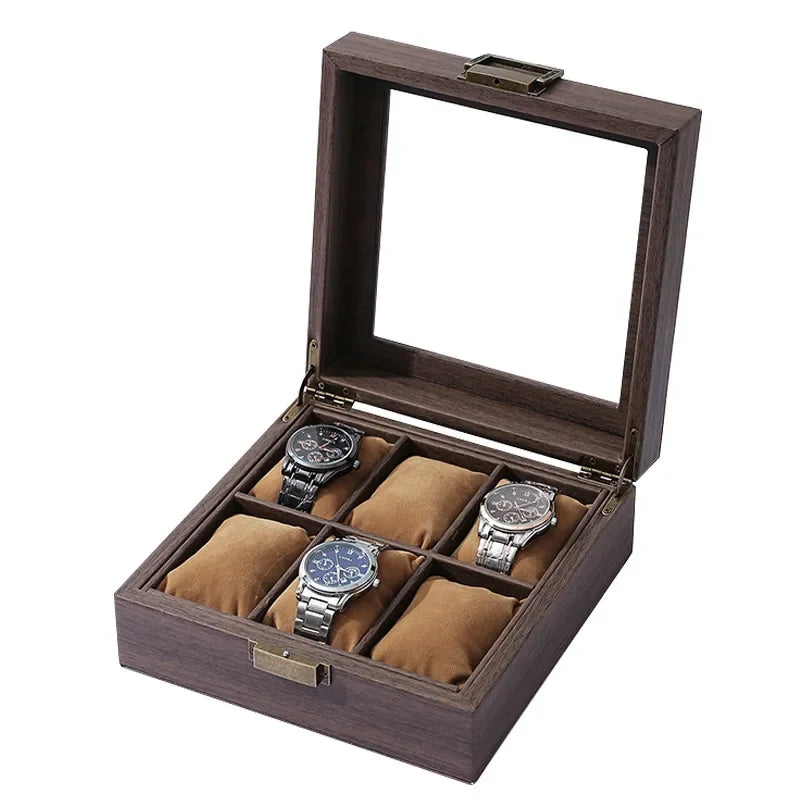 Boîte à Montres en Bois