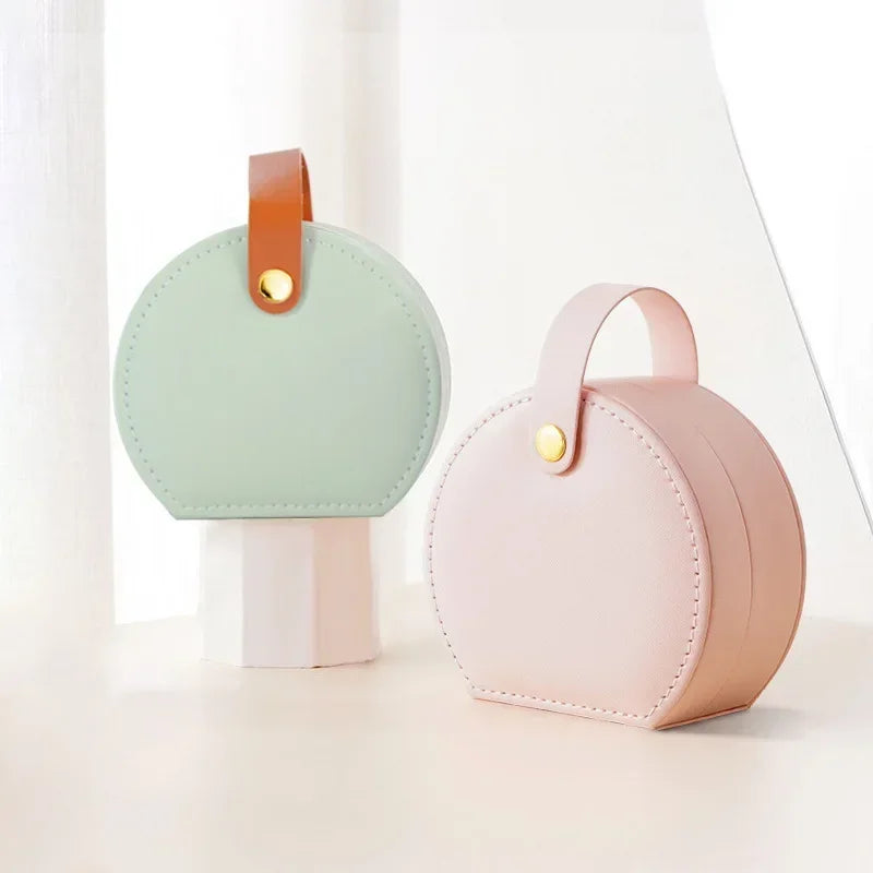 Petite Boîte À Bijoux De Voyage En Cuir | Sonia
