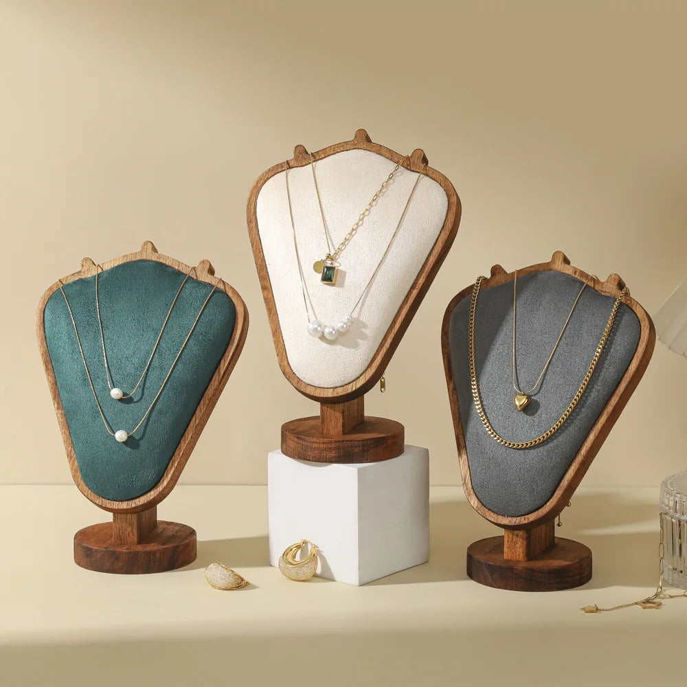 Présentoir en Bois pour Collier