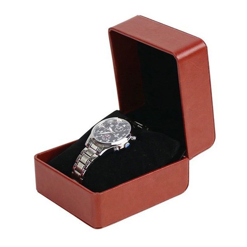 Petite Boite à Montre Portable en Cuir