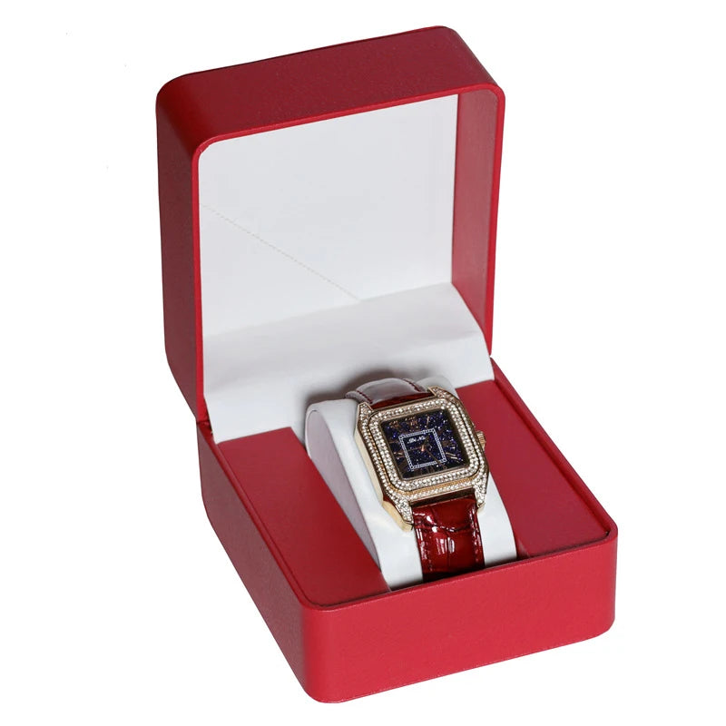 Petite Boite à Montre Portable en Cuir