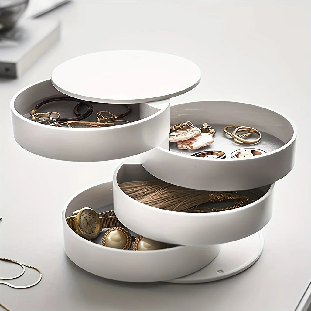 Boîte À Bijoux Ronde | Ambre