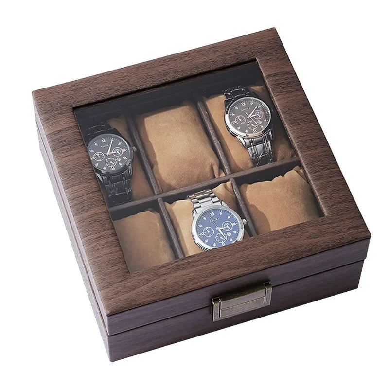 Boîte à Montres en Bois