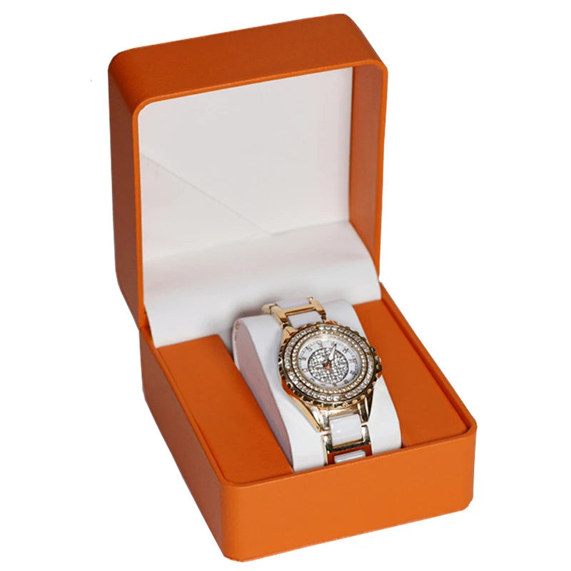 Petite Boite à Montre Portable en Cuir
