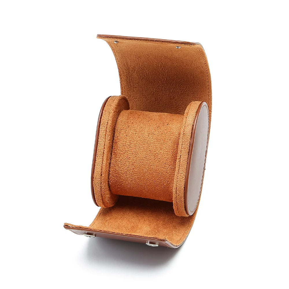 Boîte À Montre Portable En Cuir